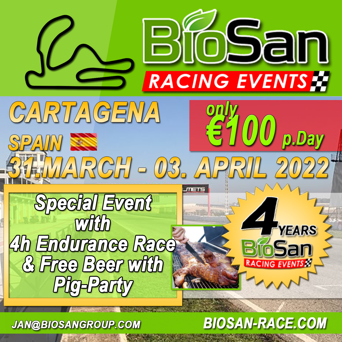 SPECIALDAYS CARTAGENA | 4 DAYS | APRIL 2022