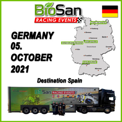 Germany to Spain & back