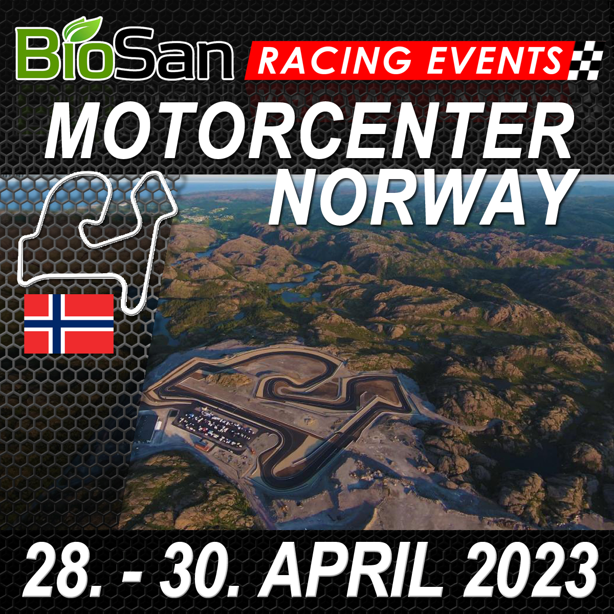 3 TRACKDAYS Motorcenter Norway with Licence