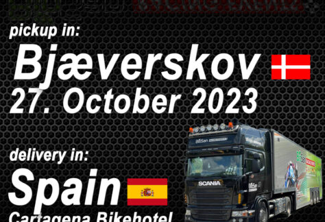 TRANSPORT BJÆVERSKOV→CARTAGENA OCTOBER 2023 Price +10% → 01.08.23