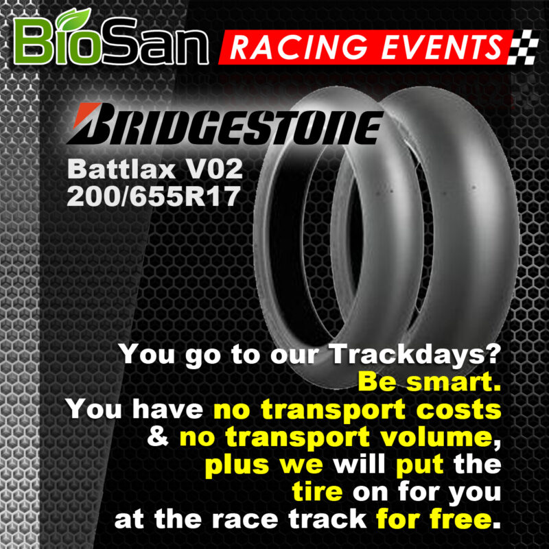Bridgestone Battlax Racing - V02 - 200/655R17