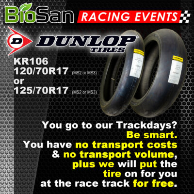 Dunlop KR106 Racing Tires